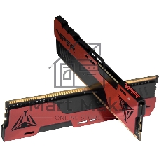 Оперативная память Patriot Viper Elite II, DDR4, 64GB (2x32 GB), 3600 MHz, CL20, DIMM, радиатор, красный/черный