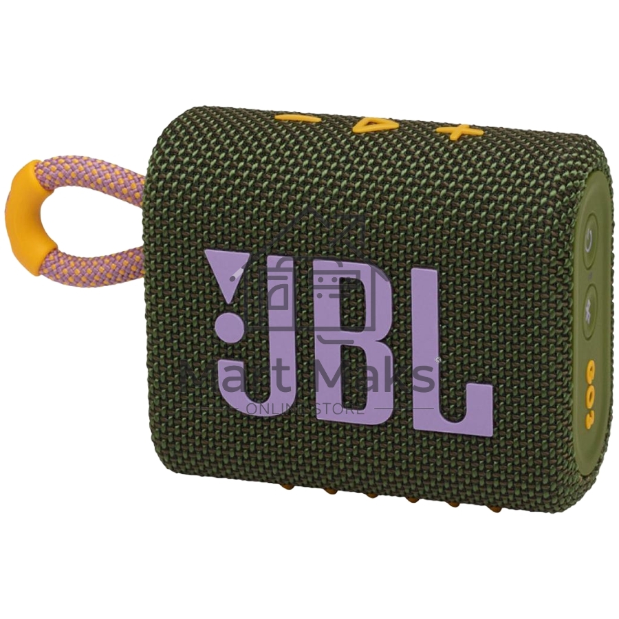 Портативная акустика JBL GO 3, зеленый