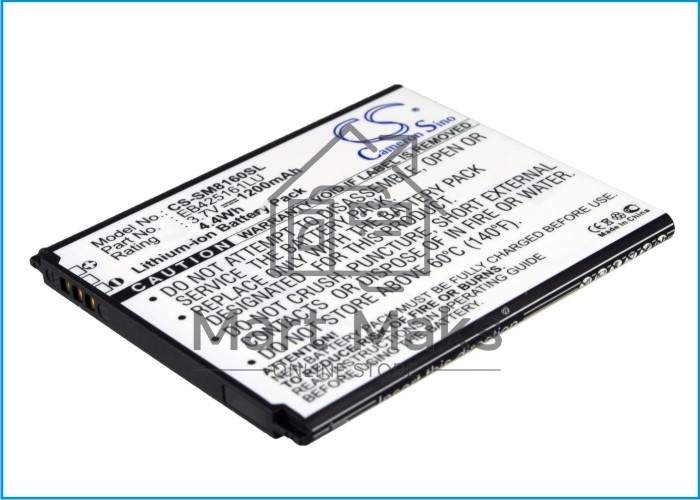 Аккумулятор CameronSinoCS-SM8160SL EB425161LU для Samsung Galaxy S3 mini i81903.7V / 1200mAh / 4.44Wh