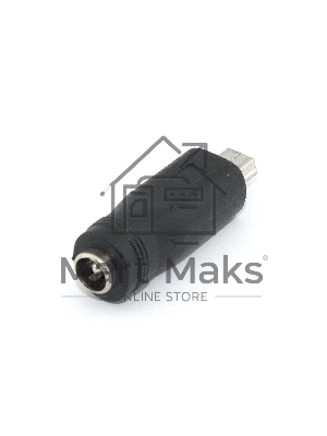 Переходник 5,5x2,1 мама на Mini USB папа 5 Pin