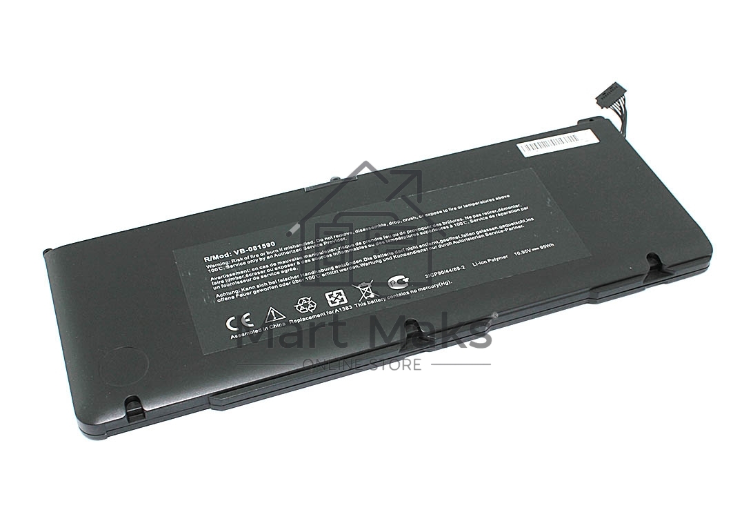 Аккумуляторная батарея для ноутбука Apple MacBook Pro 17-inch A1383 95Wh черный OEM