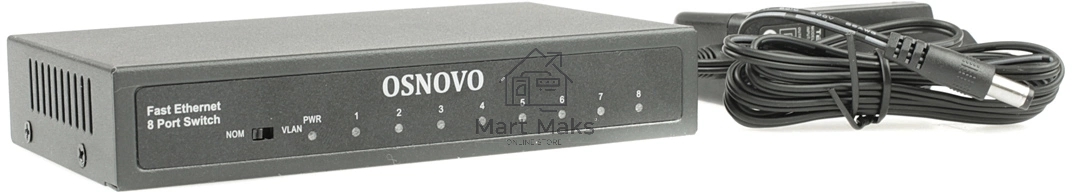 Коммутатор Osnovo SW-10800 неуправляемый