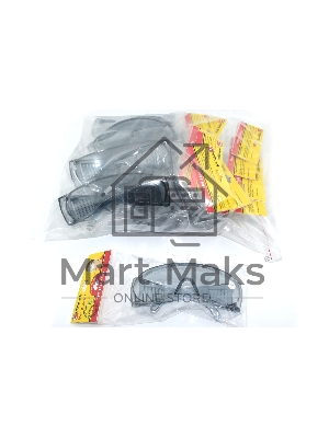 Очки защитные ПРОФЕССИОНАЛ дымчатые 10 шт