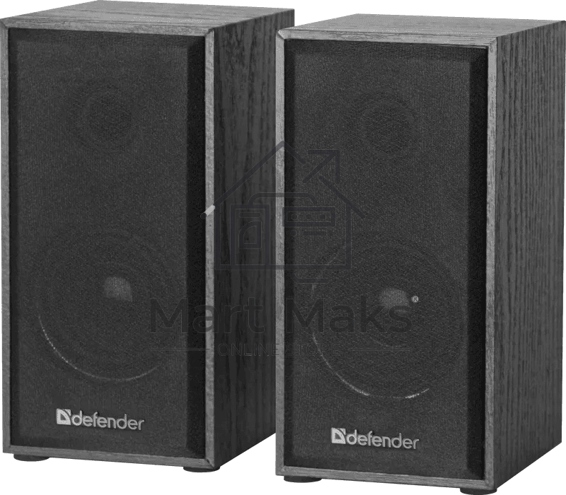 Колонки Defender SPK-240 2.0 черный (2x3 Вт, USB пит, раз. д. науш.)