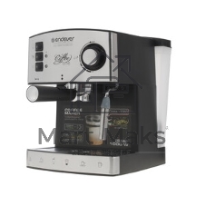 Кофеварка рожковая Endever Costa-1060 черный/стальной, исп. кофе - молотый, 1.6 л, 1000 Вт, 20 бар