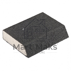 Губка для шлифования Matrix, 120 х 90 х 25 мм, трапеция, мягкая, P 100
