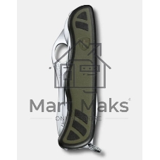 Нож перочинный Victorinox Military (0.8461.MWCH) 111мм 10функций зеленый/черный карт.коробка