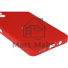 Чехол (клип-кейс) BORASCO Microfiber Case, для Xiaomi Poco M4 Pro, красный