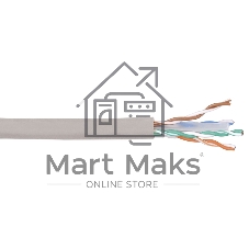 Кабель связи витая пара U/UTP, кат.6 4x2х23AWG solid, LSZH, 305м, серый Кабель связи витая пара U/UTP, кат.6 4x2х23AWG solid, LSZH, 305м, серый
