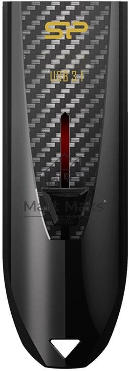 Флешка USB R/W Silicon Power R/W 16Gb Blaze B25 SP016GBUF3B25V1K USB3.0 черный