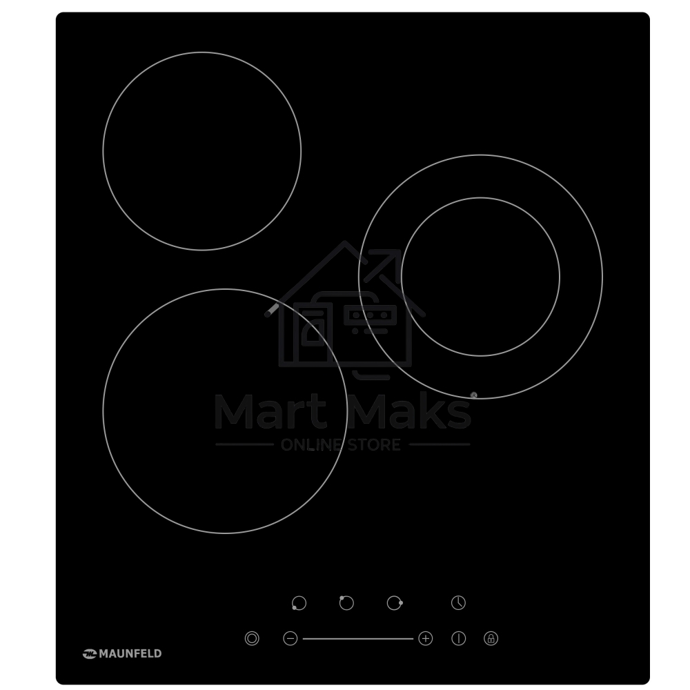 Варочная электрическая панель Maunfeld EVCE.453.D-BK