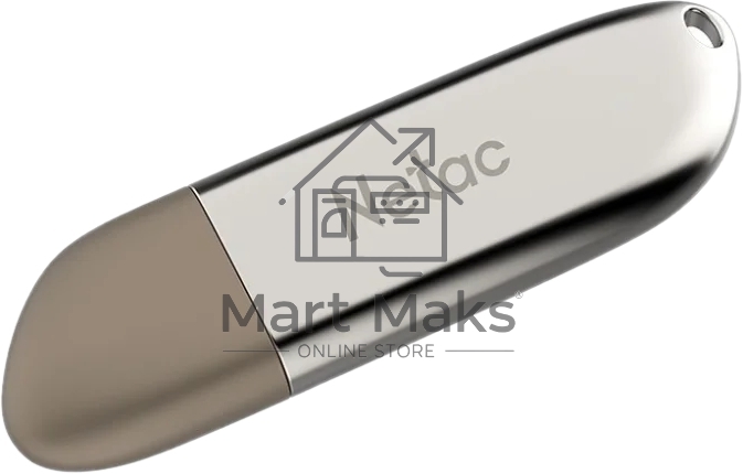 Флешка USB R/W R/W Netac U352 8Gb <NT03U352N-008G-20PN>, USB2.0, с колпачком, металлическая
