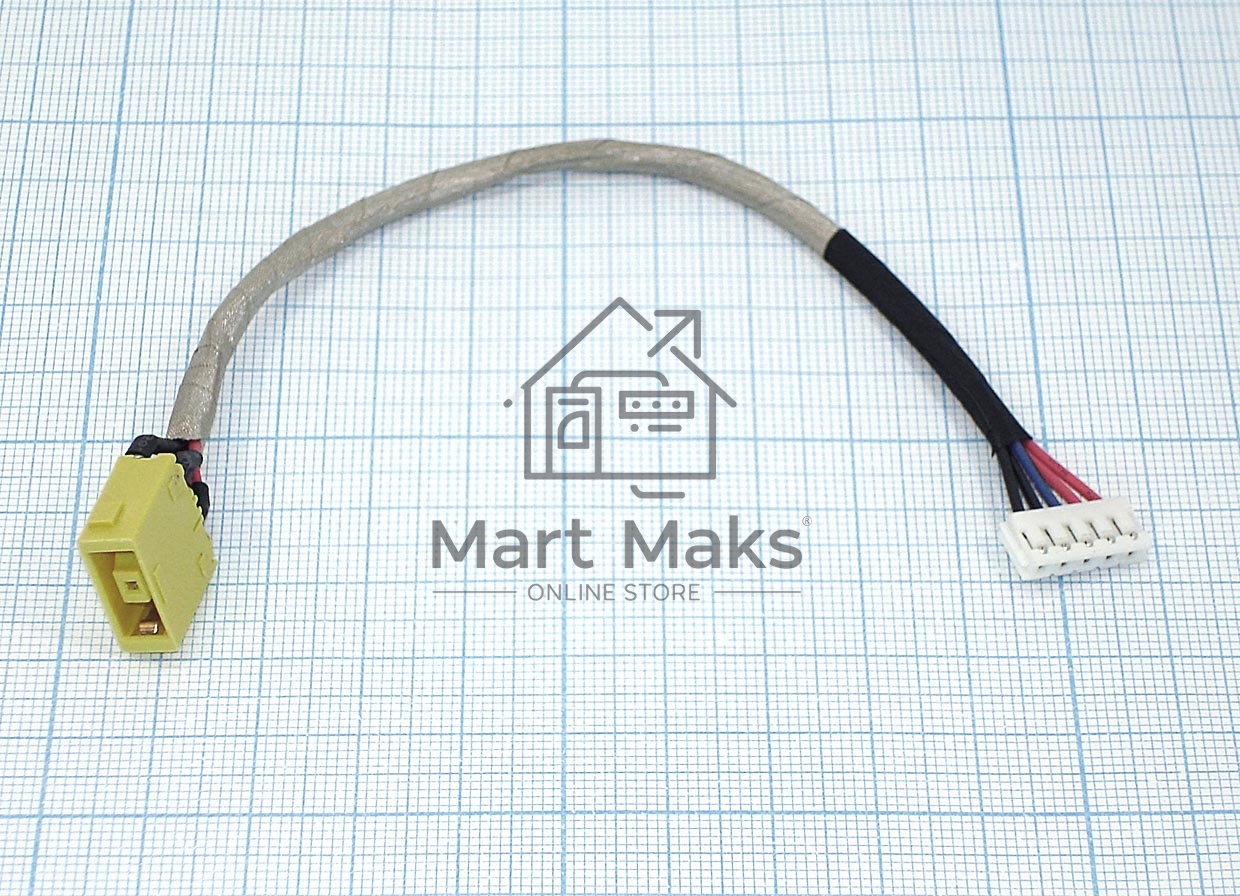 Разъем для ноутбука Lenovo IdeaPad Z710 G700 с кабелем