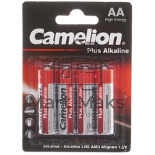 Батарейка Camelion LR 6 Plus Alkaline BL-4 1.5В