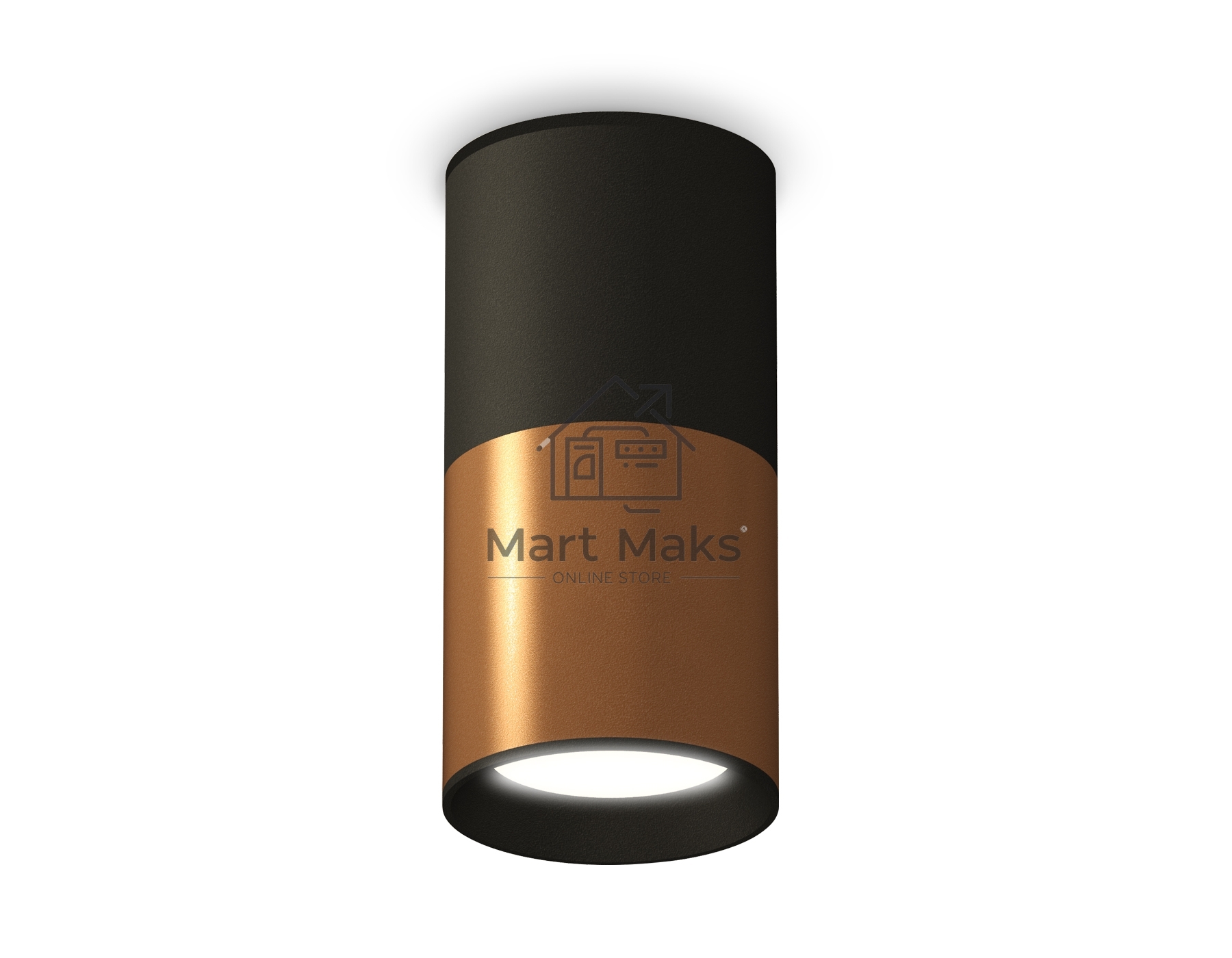 Светильник Ambrella Light XS6304070 SCF/SBK кофе песок/черный песок MR16 GU5.3  (C6304, C6302, A2010, N6102)
