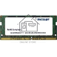 Оперативная память Patriot Signature, DDR4, 8GB (1x8 GB), 2133 MHz, CL15, SO-DIMM