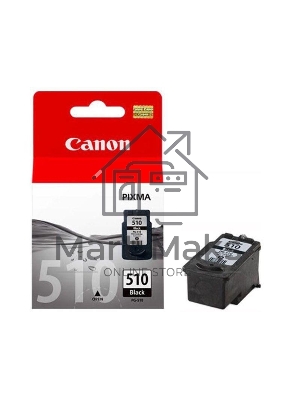 Картридж струйный PG-510Bk (2970B007) черный (220 стр.) для Canon PIXMA MP240, 260, 480, MX320, 330