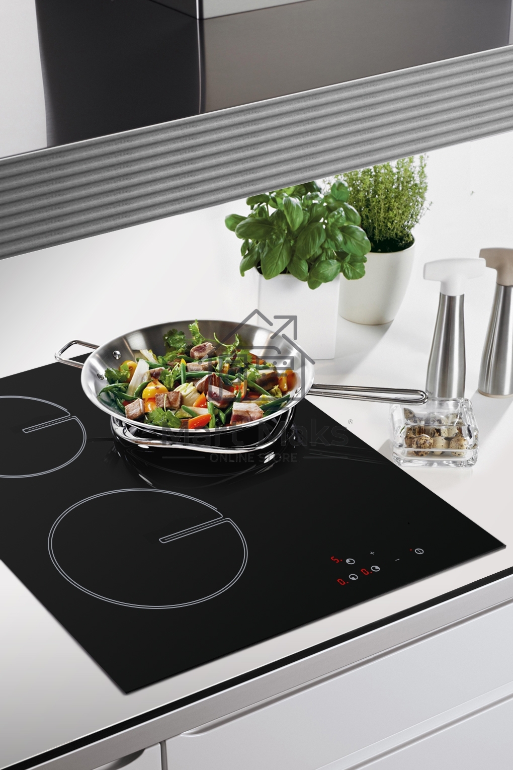 Варочная электрическая панель Maunfeld EVCE.453.D-BK Варочная электрическая панель Maunfeld EVCE.453.D-BK