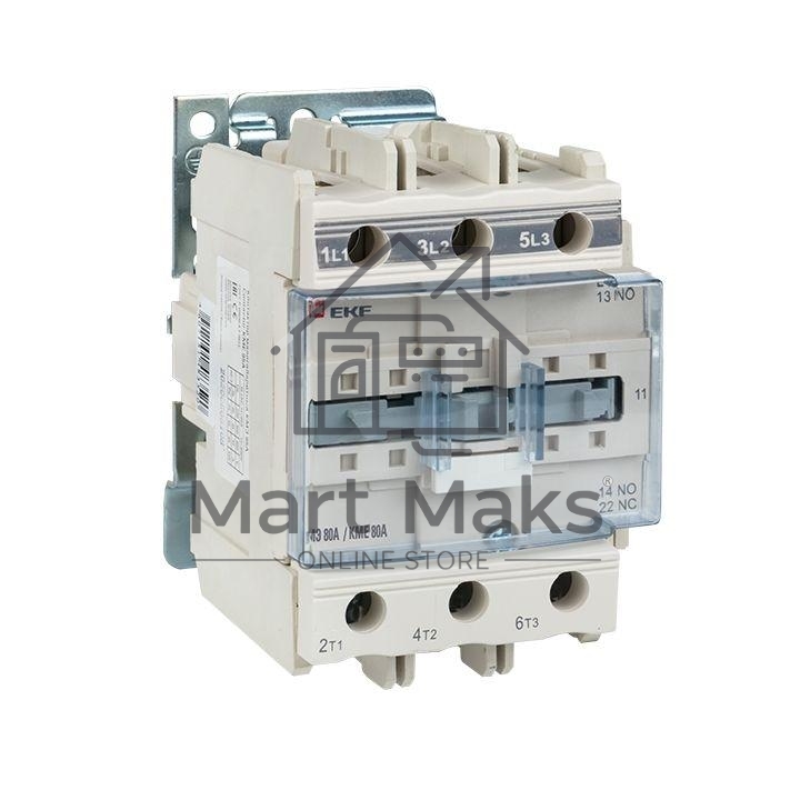 Контактор КМЭ 80А 220В NO+NC EKF ctr-s-80-220