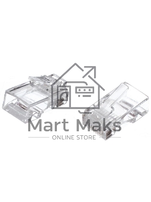 Коннекторы RJ-45 (8P8C) для UTP кабеля 6кат. ( упаковка 100 шт.)