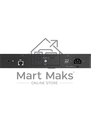 Сетевой коммутатор Smart L2 Surveillance Switch 8х1000Base-T PoE 802.3bt 90W, 2x1000Base-X SFP, PoE Budget 242W, Long-range PoE up to 250m