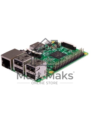 Одноплатный компьютер Raspberry Pi 3 Model B (RA432, E14 version) Retail, 1GB RAM, Quad Core 1.2GHz Broadcom BCM2837 64bit CPU, WiFi, Bluetooth, 40-pin extended GPIO, 4x USB 2.0, HDMI, CSI camera port, DSI display port, Micro SD port (Support Raspbian and