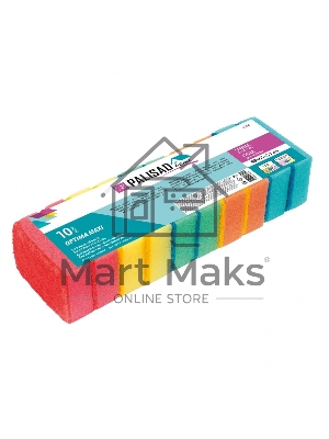 Губки для посуды, 98x65x31 мм, 10 шт., HomePalisad