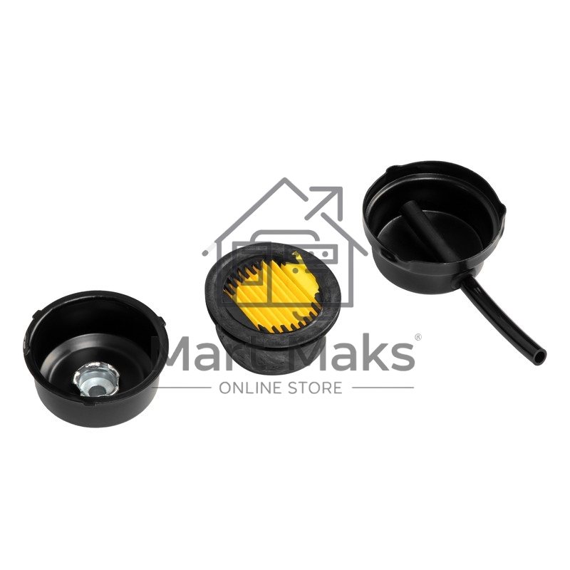 Компрессор безмаслянный малошумный DLS 3300/100, 3300 Вт,3х1100, 100 л, 570 л/мин блок упр Denzel