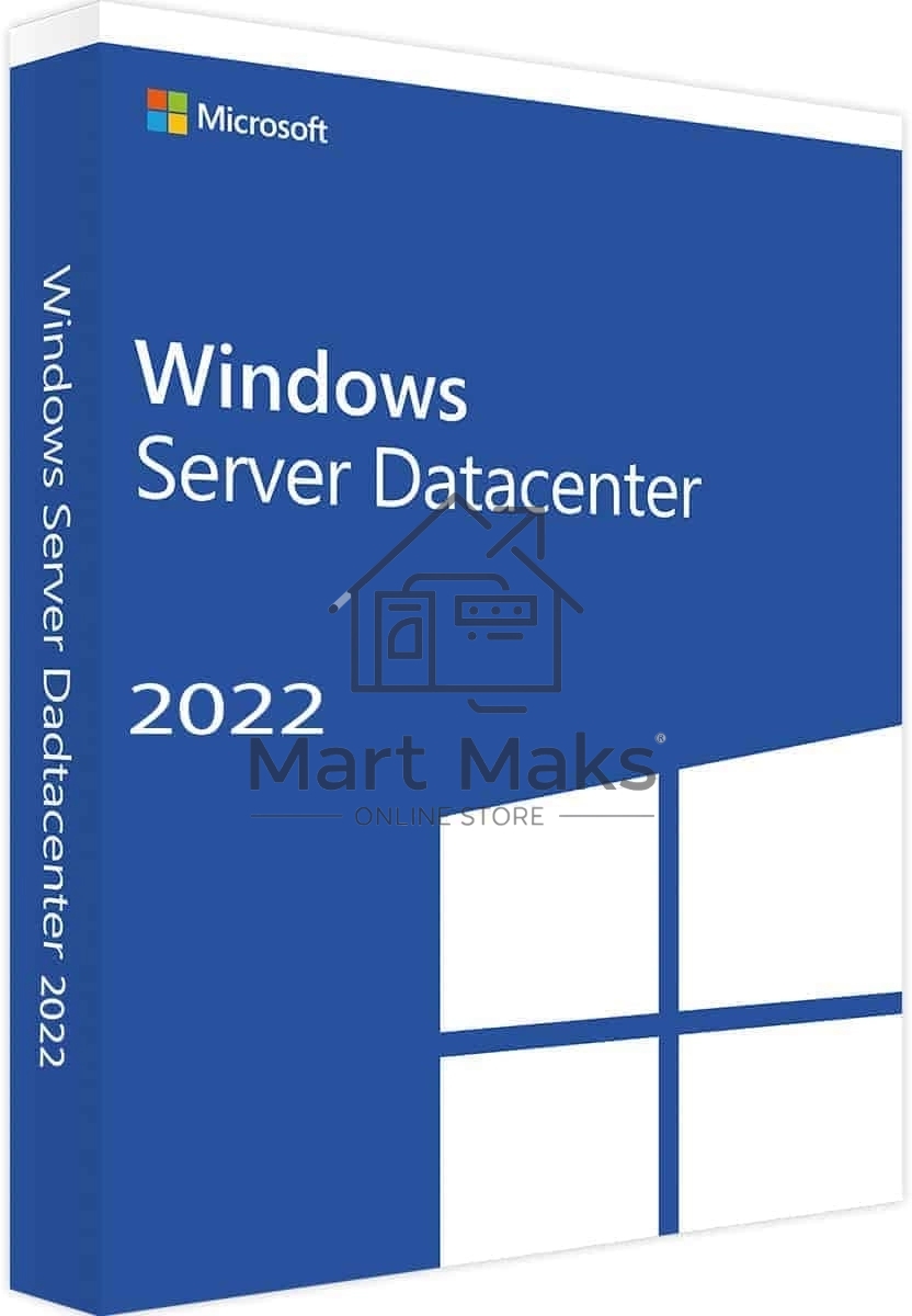 Операционная система Microsoft Windows Server Datacenter 2022 64Bit English 1pk DSP OEI DVD 16 Core (P71-09389)