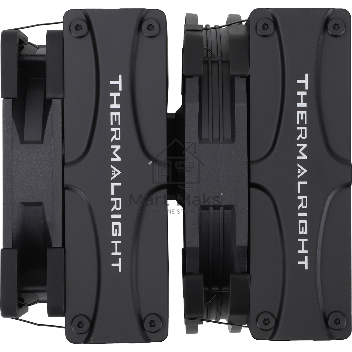 Кулер для процессора Thermalright Frost Commander 140 Black (4-pin PWM, 158mm, Ni/CU, 8x5mm, 1x120mm+1x140mm, 82CFM/95.5CFM, 29.6dBA/30.2dBA, 1850RPM/1800RPM, S: 1700, 1200, 20XX, 115X, AM5, AM4)