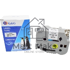 Картридж ленточный G&G GG-TZE261 черный на белом 36x8 для Brother PT- P900W, P950W, 9700PC