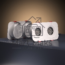 15277/LED / Светильник встраиваемый 20W 3000K белый IP44