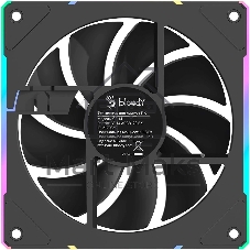 Вентилятор для корпуса Bloody CF-14 ARGB 120х120x25 черный 4-pin 30дБ (CF-14-ARGB120-BK) Ret