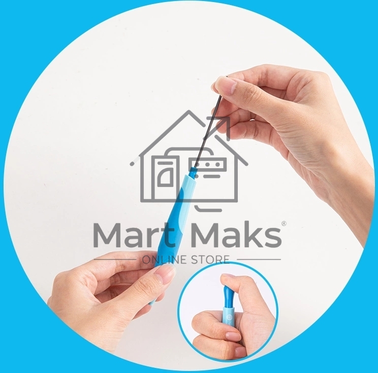 Карандаш механический Deli SH321blue Pupal 2.0мм синий, блистер
