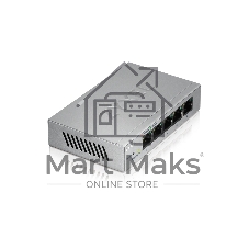 Коммутатор ZYXEL GS1200-5 Smart 5-port GbE Web Managed Switch, VLAN, IGMP, QoS, Link Aggregation