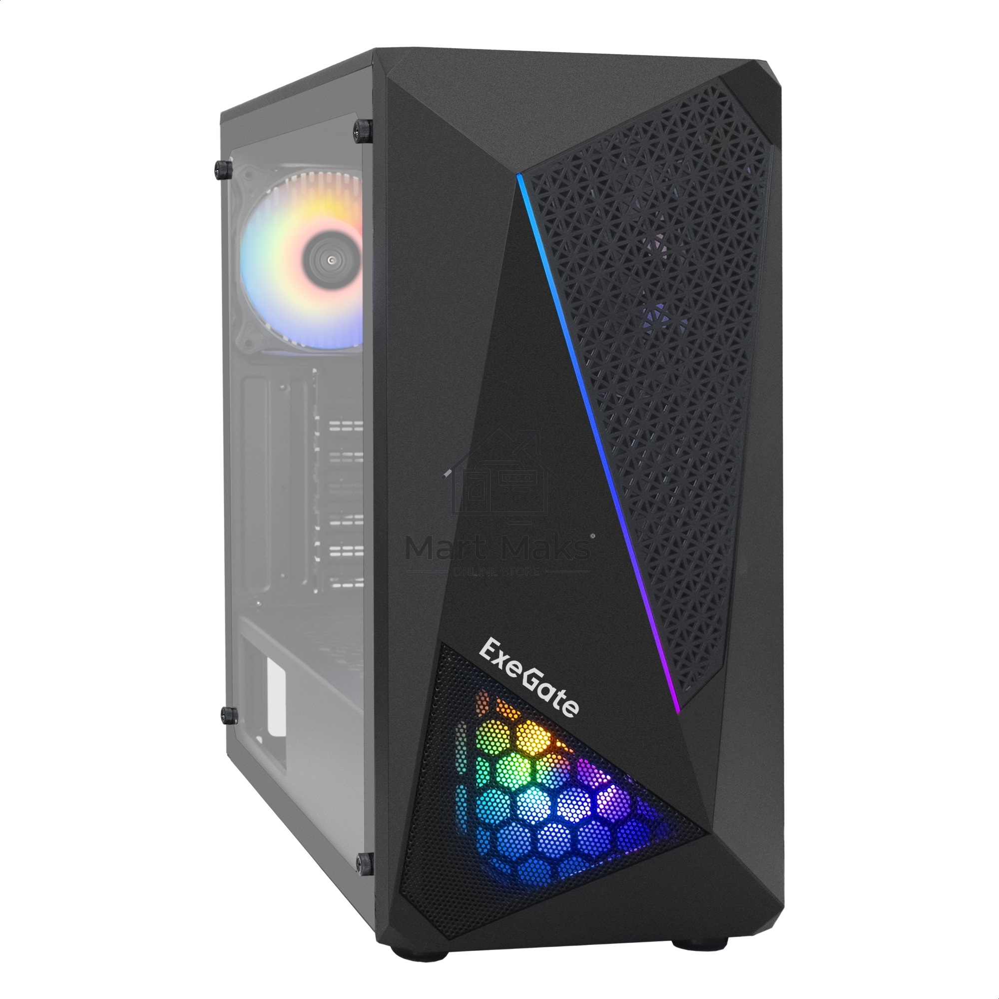 Компьютерный корпус Miditower ExeGate EVO-8225