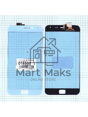 Сенсорное стекло (тачскрин) для Meizu MX4 Pro белое