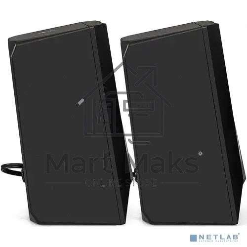 Акустическая система 2.0 ExeGate EX289688RUS Accord 240 (питание USB, 2х3Вт (6Вт RMS), 60-20000Гц,  черный, RGB подсветка)