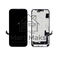 Дисплей (модуль) для Apple iPhone 14 в сборе с тачскрином, черный