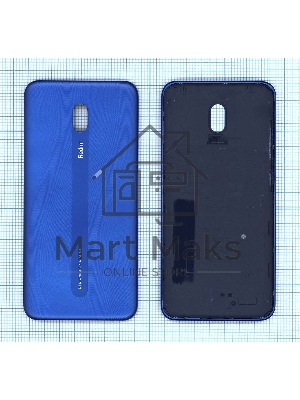 Задняя крышка для Xiaomi Redmi 8A синяя