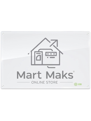 Доска стеклянная Cactus CS-GBD-90X120-UWT-TM Сквозное крепление стеклянная ультра белый 90x120см стекло крепления Доска стеклянная Cactus CS-GBD-90X120-UWT-TM Сквозное крепление стеклянная ультра белый 90x120см стекло крепления