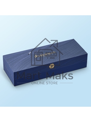 Ручка роллер Waterman Hemisphere (CWS0920450) Steel CT F, черные чернила, подарочная коробка