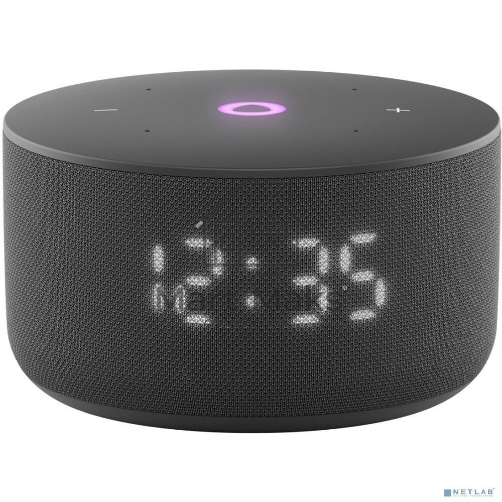 Умная колонка Yandex Станция Мини 3 Алиса черный 12W 1.0 BT/Wi-Fi