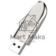 Флешка USB Netac U352 (NT03U352N-008G-20PN), 8Gb, USB 2.0, R/W 50/15, серебристый