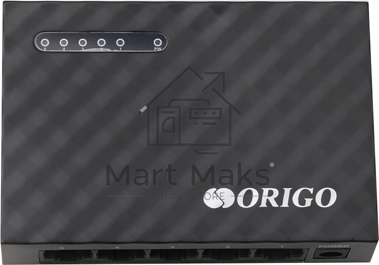 Неуправляемый коммутатор ORIGO OS2105/A2A 5x1000Base-T, корпус пластик