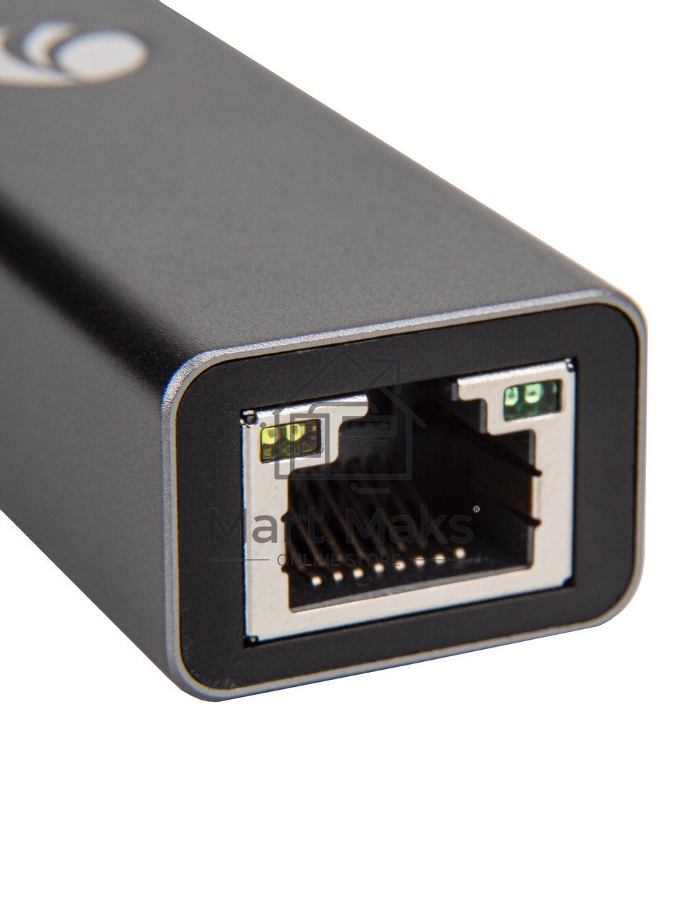 Кабель-переходник USB 3.0 (Am) --> LAN RJ-45 Ethernet 1000 Mbps, Aluminum Shell, VCOM <DU312M>
