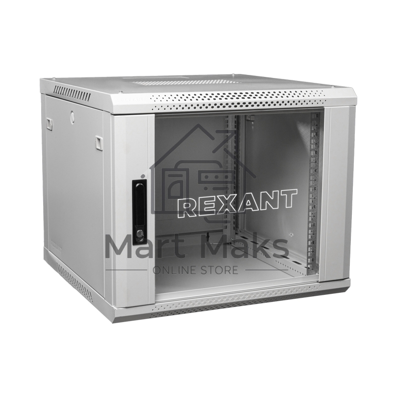 Настенный шкаф Rexant RAL 7035  19