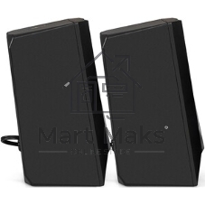 Акустическая система 2.0 ExeGate EX289688RUS Accord 240 (питание USB, 2х3Вт (6Вт RMS), 60-20000Гц, черный, RGb подсветка)