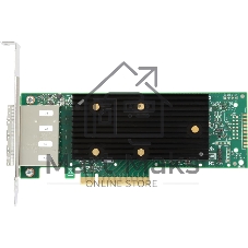 Адаптер HBA SAS 9400-16e SGL (05-50013-00), PCIe 3.1 x8 LP, Tri-Mode SAS/SATA/NVMe 12G HBA, 16port(2*ext SFF8644), 3416 IOC