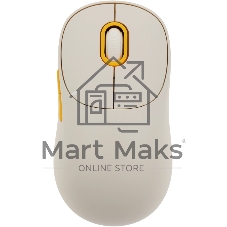Мышь беспроводная Xiaomi Wireless Mouse 3 белый, 1200 dpi, радиоканал, Bluetooth, USB, кнопки - 5